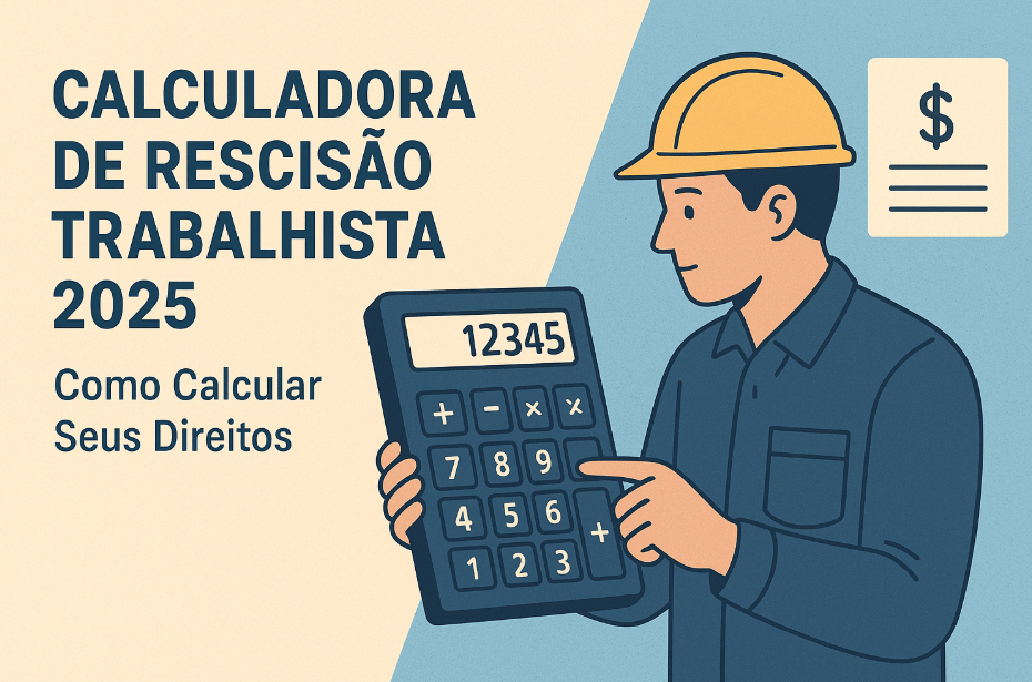 Calculadora de Rescisão Trabalhista 2025 - Como calcular seus direitos na demissão
